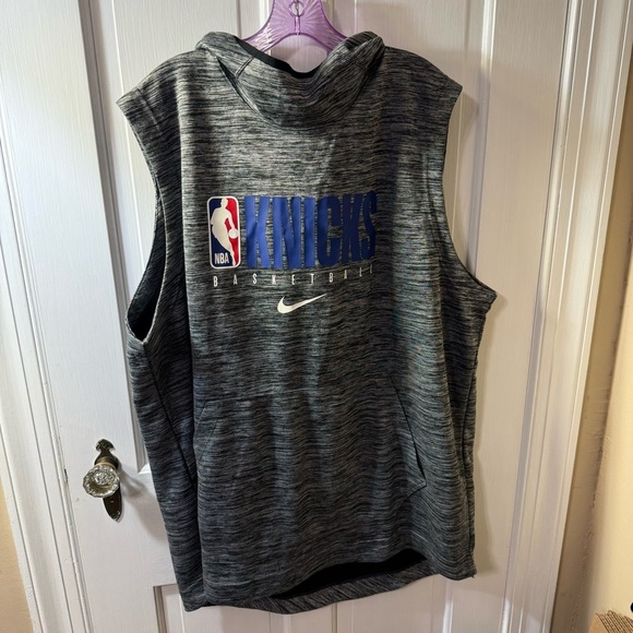 Nike Other - Nike NBA Washington Wizards Team Issue Warm Up Hooded Vest - 2XL-TALL. TEAM